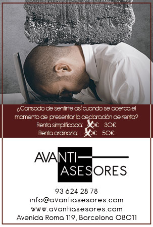 Imagen Banner Avanti Asesores Declaración Renta Barcelona